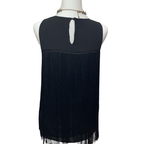 Michael Kors Fringes Sleeveless Blouse - Picture 5 of 6